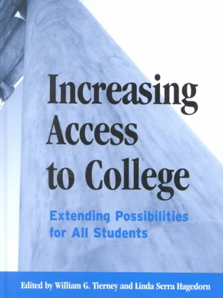 Book Cover, Increasing Access to College