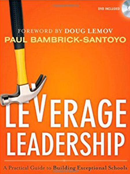 Book Cover, Leverage Leadership